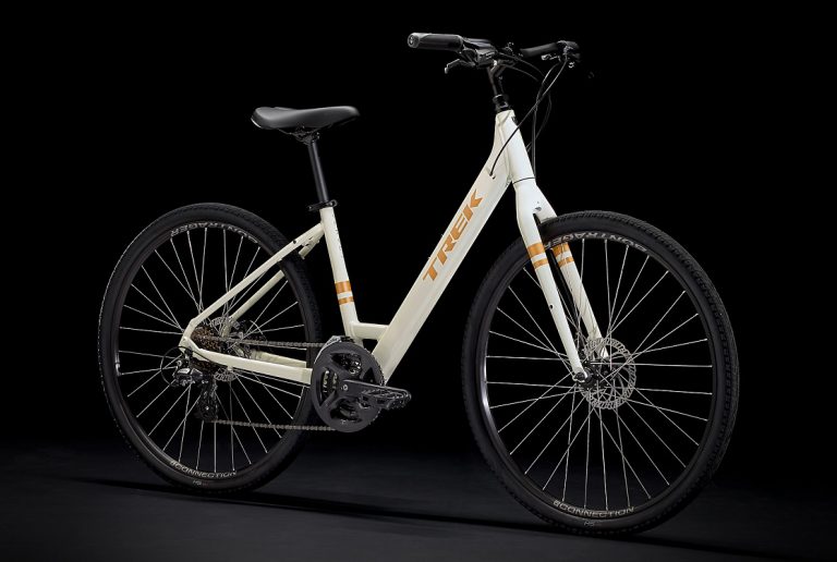trek verve 1 disc lowstep hybrid bike