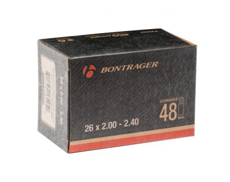 bontrager standard schrader valve bicycle tube